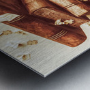 Book Nook Metal print