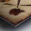 Coffee Hugs Metal print