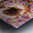Donut Decorating Metal print