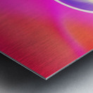 Bubblegum Summer Metal print