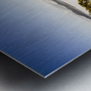 Fog Swept Mountains Metal print