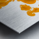 Dab And Dot Metal print