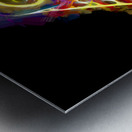 Night Disco At The Roller Rink Metal print