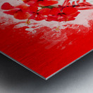 Flower Delivery Metal print