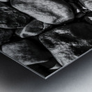 Textured And Coastal Metal print