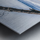 Beach Bicycle Metal print