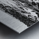 Shores Shaded Metal print