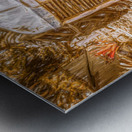 Timeworn Tractor Metal print