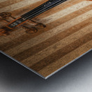 Music Lines Metal print