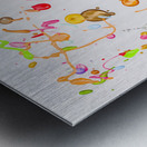 Dynamic Dispersion Metal print