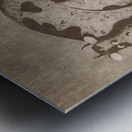 Old Figurine Farm Metal print