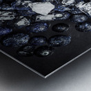 Blueberry Cool Metal print