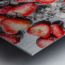 Garnished Metal print