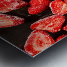 Sweet Strawberry Treats Metal print
