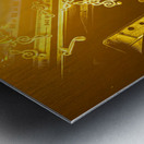 Boombox Brights Metal print