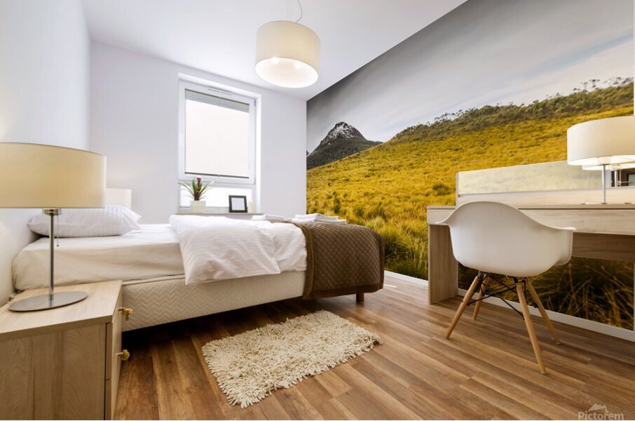 Tasmania mountains of the East-West Great Divide  Mural print