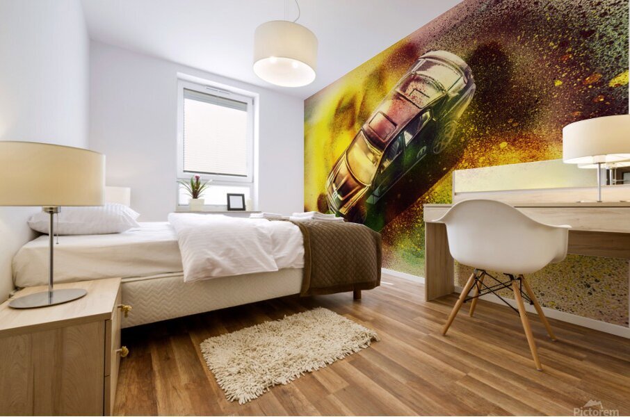 City Charger Mural print
