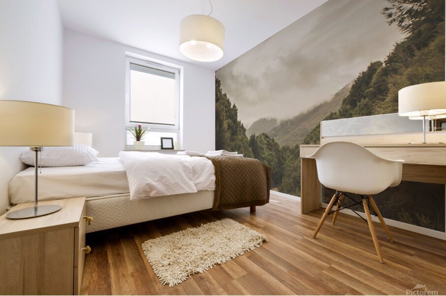 Vintage Australian landscape. Rosebery Tasmania Mural print