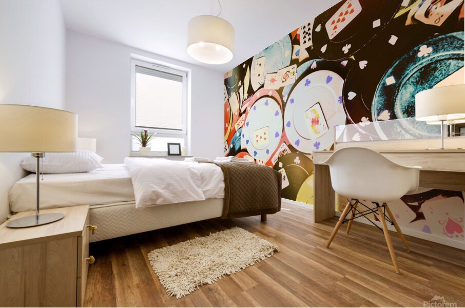 Las Vegas luck Mural print