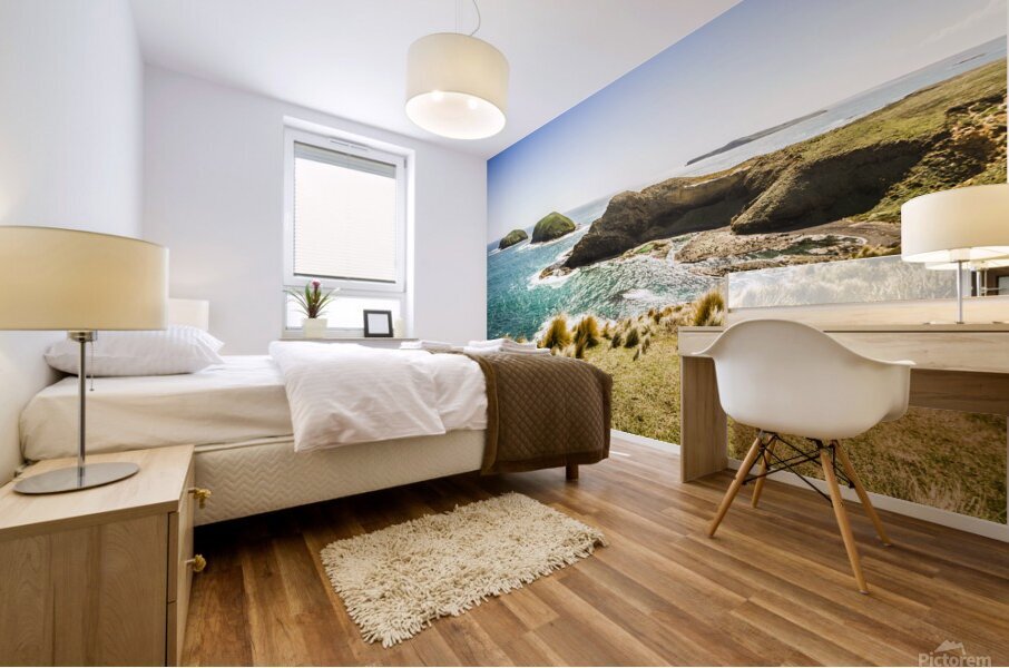 Rocky ocean capes Mural print