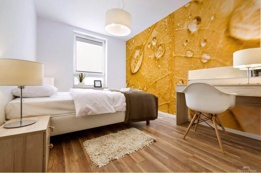 Leafy tropics Mural print