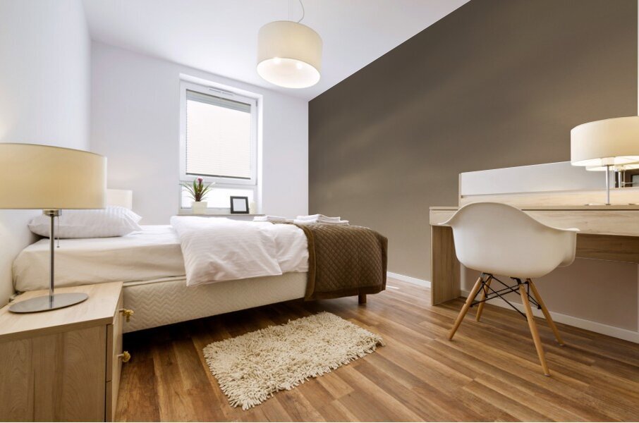 Minimalism on the rock pools Mural print