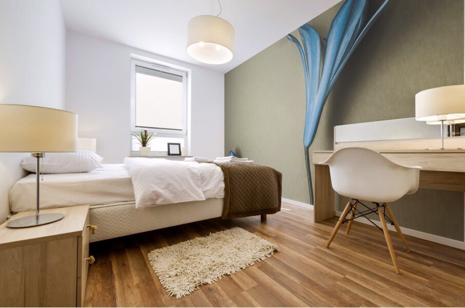 Blue Simplicity Mural print