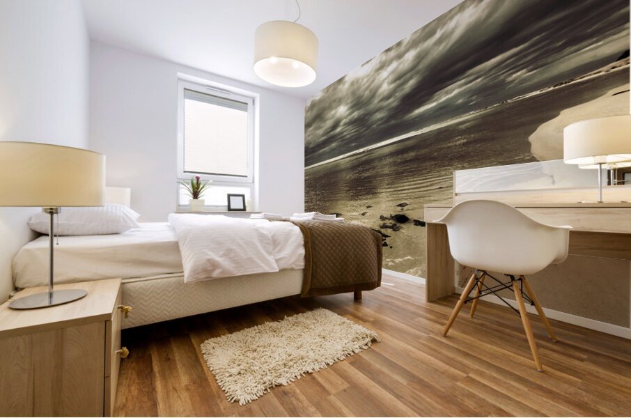 Cloudy daybreak Mural print