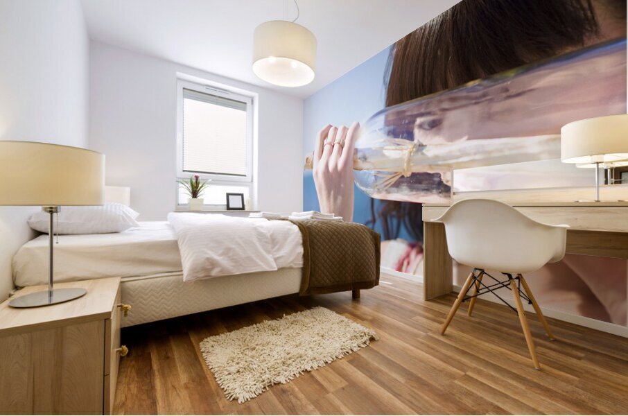 Message In A Bottle Mural print