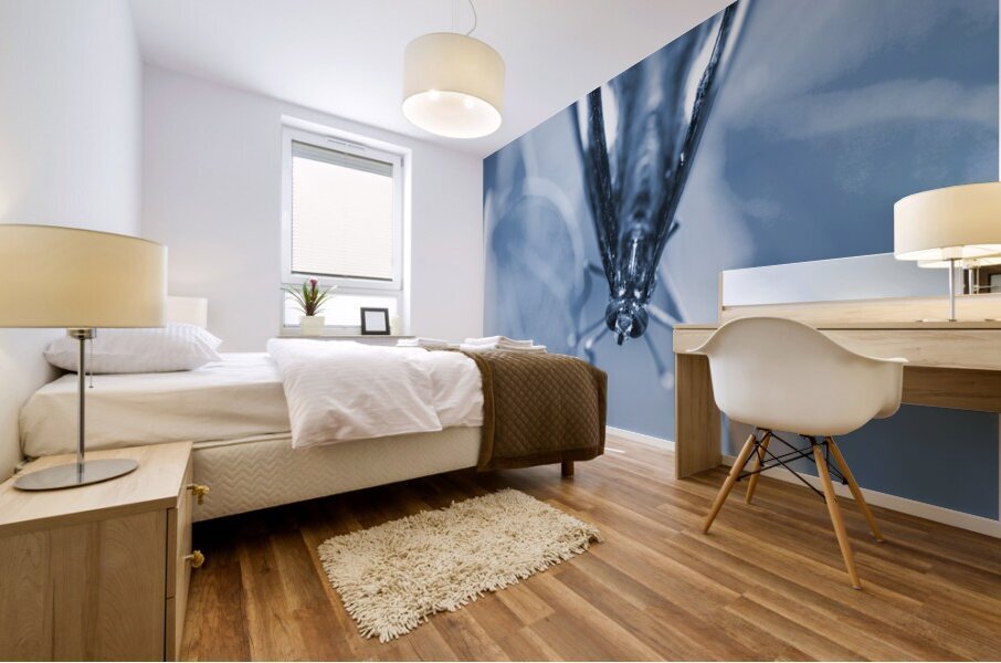 Blue spring Mural print