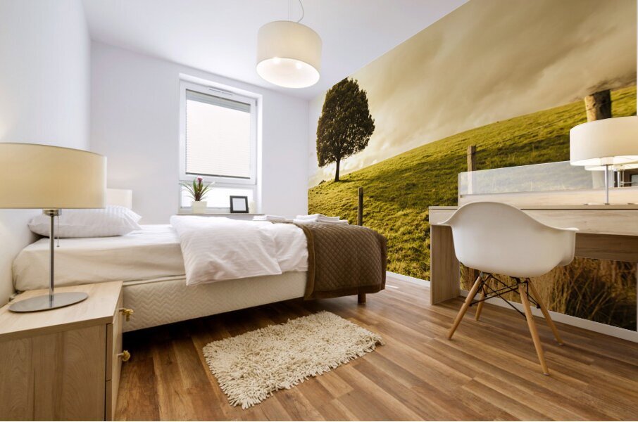 Ridgley hilltop Mural print