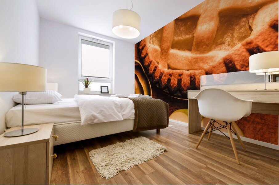 Country style baking Mural print