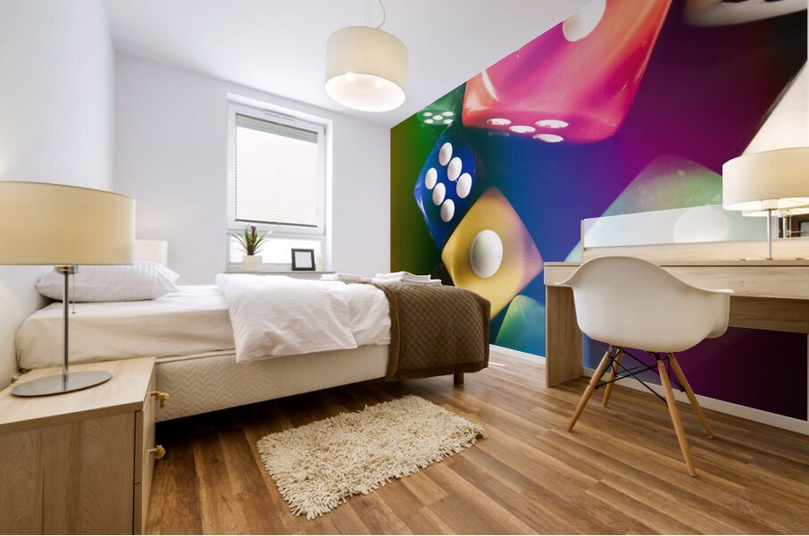 Las vegas art Mural print