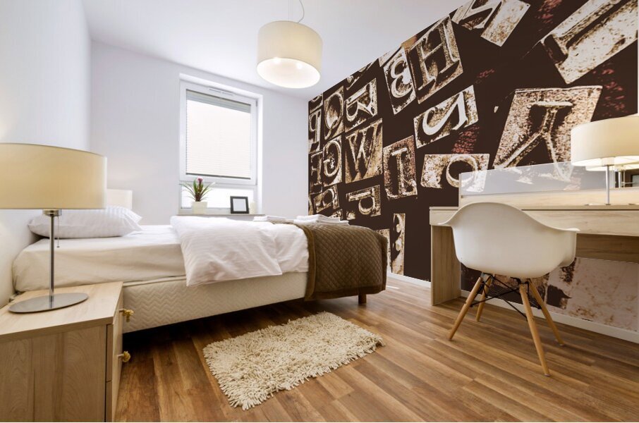 A narrative Mural print