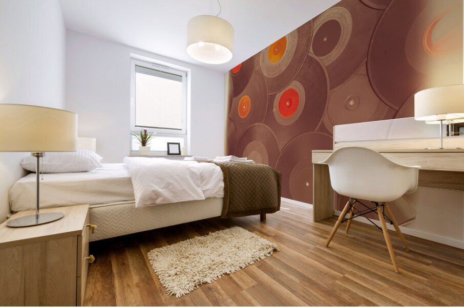 Background music Mural print