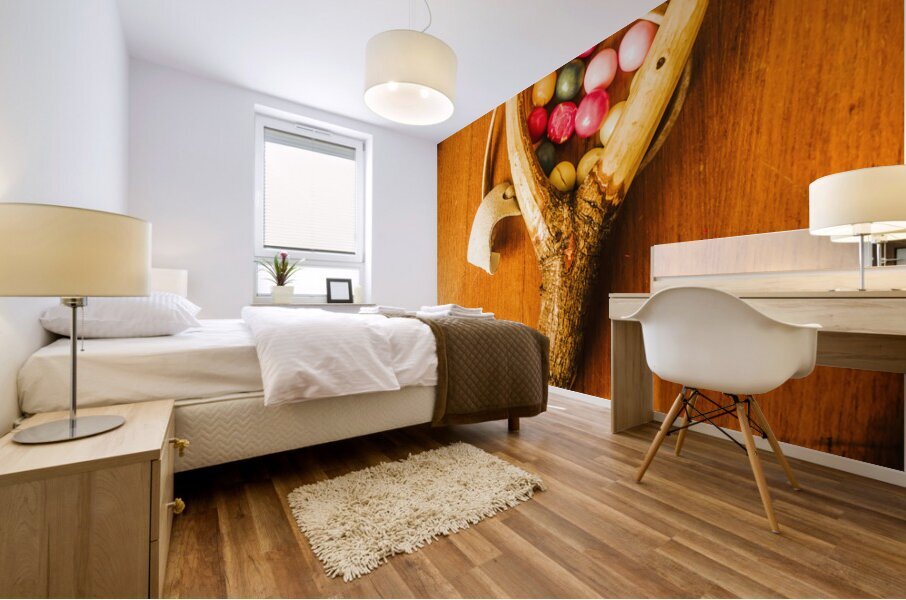 Bubblegum slingshot Mural print