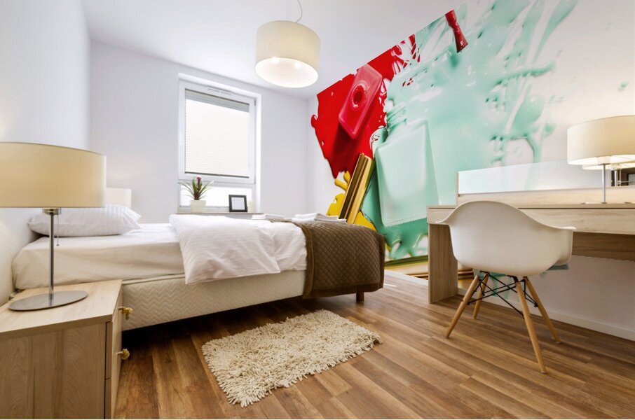 Palettizing Mural print