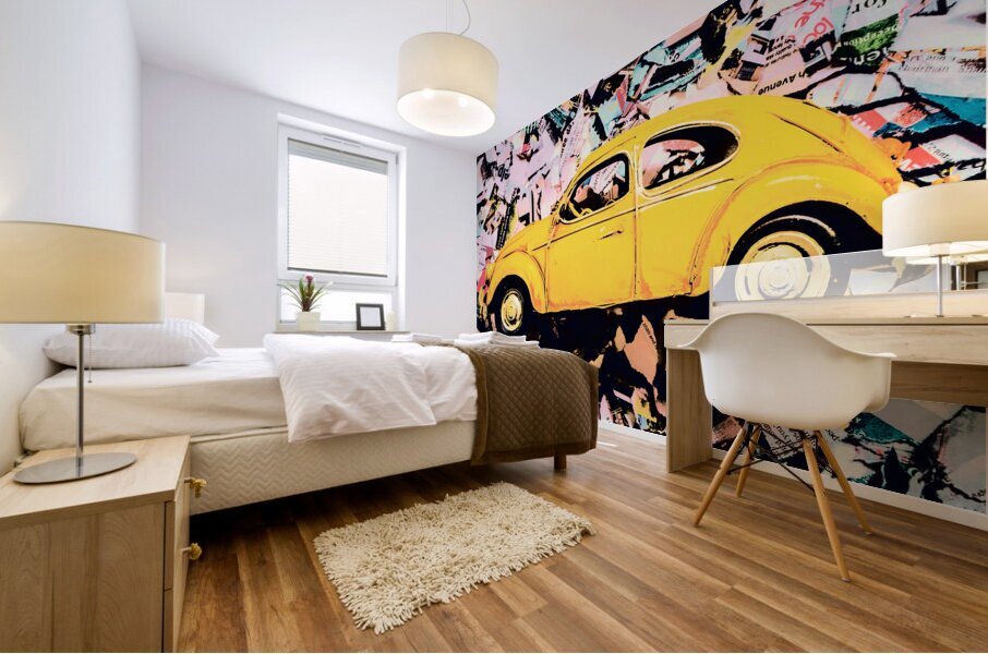 Beetle St. Mural print