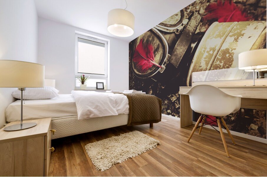 Ode to the fallen Mural print