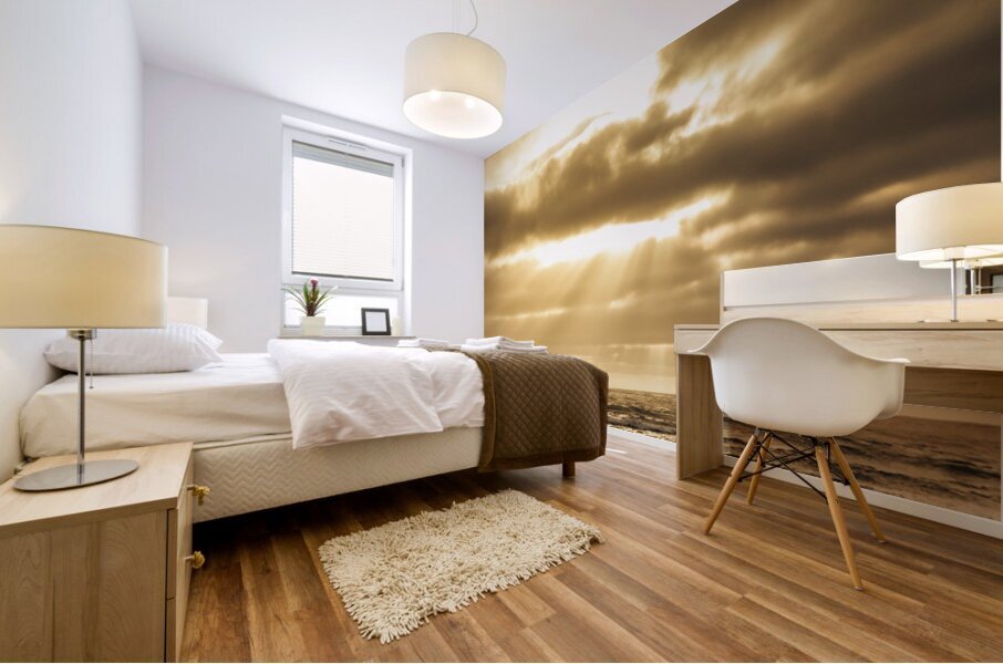 Light of dusk Mural print