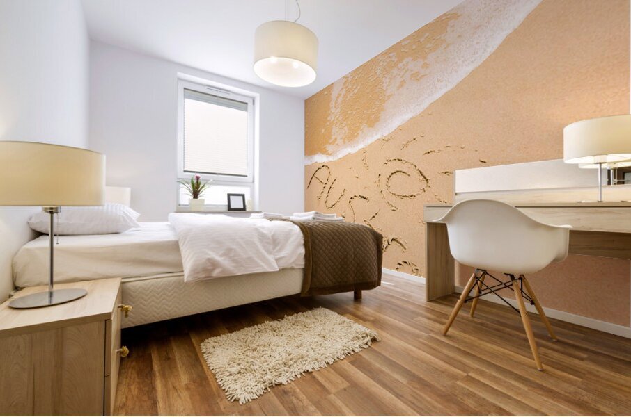 Australian Shoreline Mural print