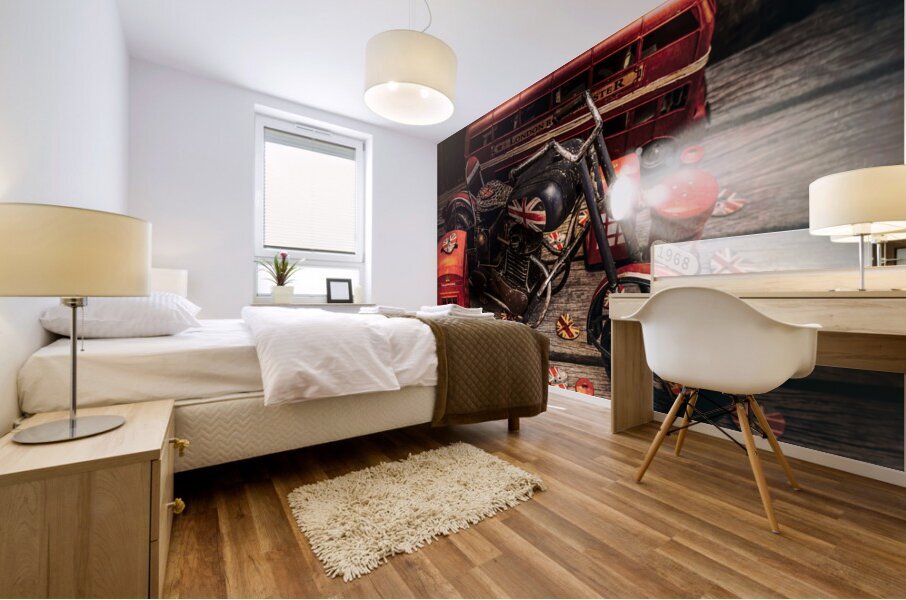 Travel trove Mural print