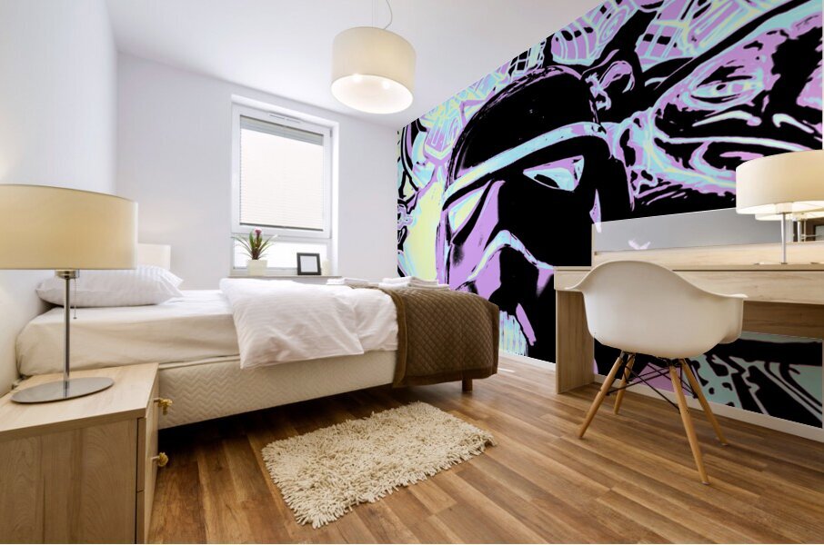 Cinematic sci-fi Mural print