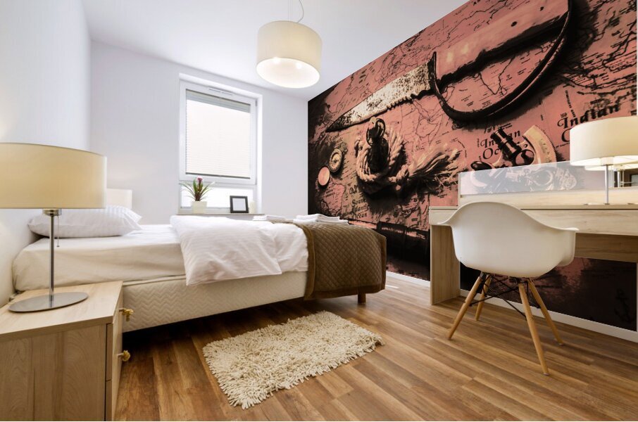 Navigating nostalgia Mural print