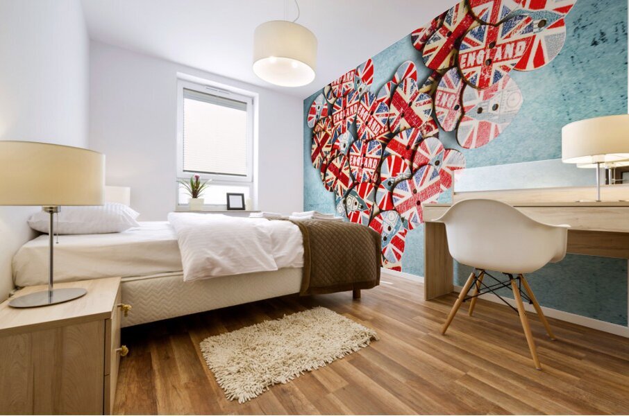 Pride of Britain Mural print