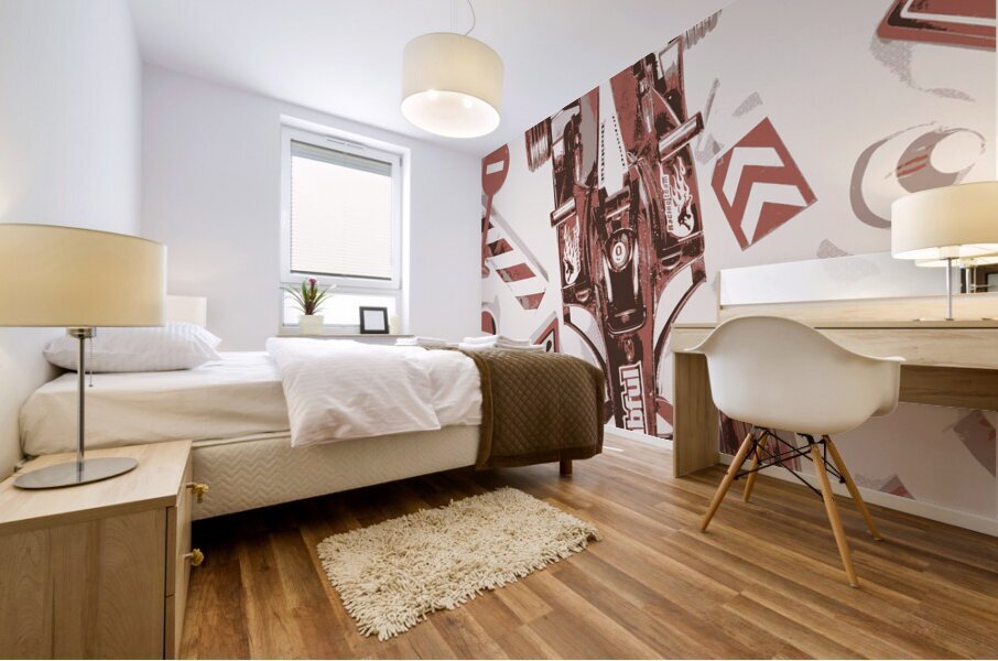 Above the competition Mural print