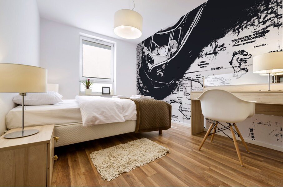 Wonder Down Yonder Mural print