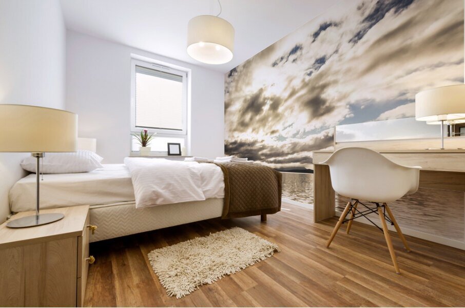 Wondrous tropical beach Mural print