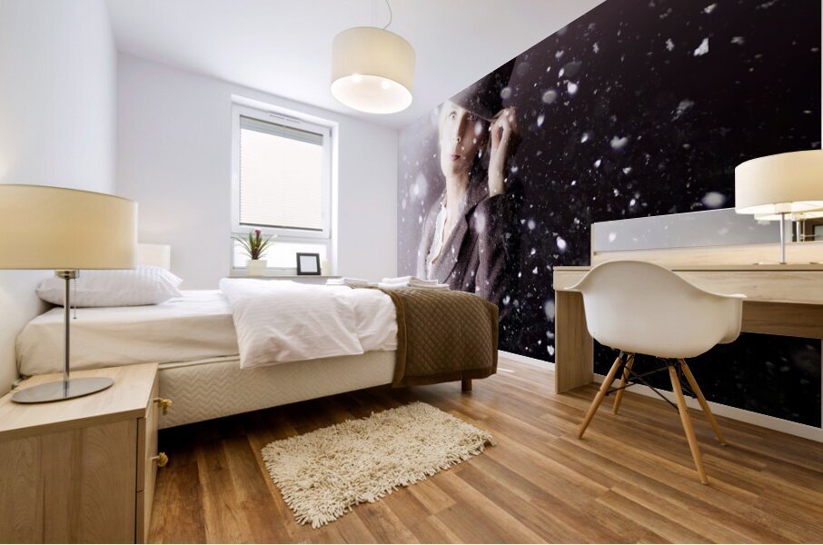 Cold War Spy Mural print