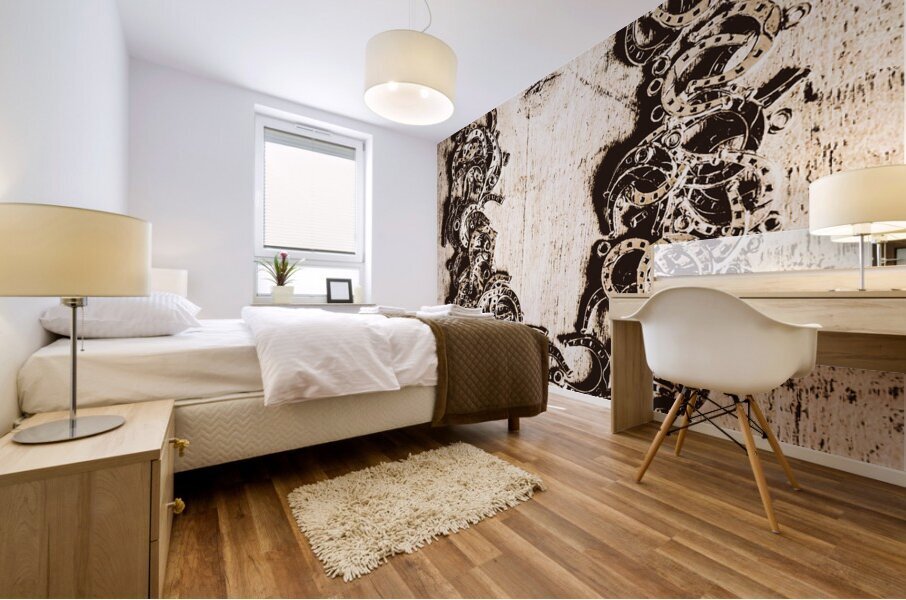 Horse Shoe U Mural print